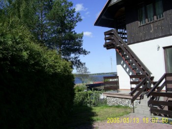 Das Haus - Garten mit Blick auf die See